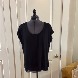 Elegant Black Women's Top
